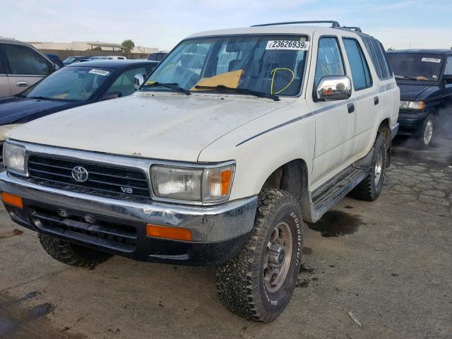 JT3VN29V0R0030800 - 1994 TOYOTA 4RUNNER VN WHITE photo 2