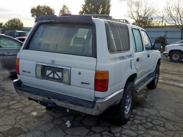 JT3VN29V0R0030800 - 1994 TOYOTA 4RUNNER VN WHITE photo 4