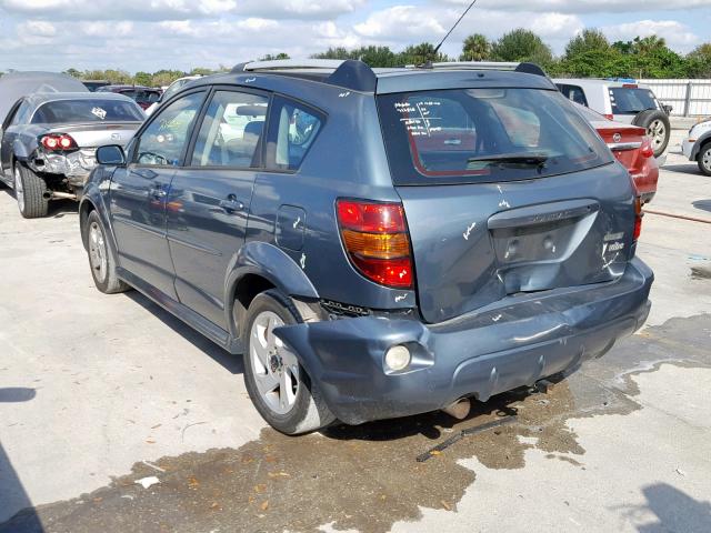 5Y2SL65866Z443341 - 2006 PONTIAC VIBE BLUE photo 3