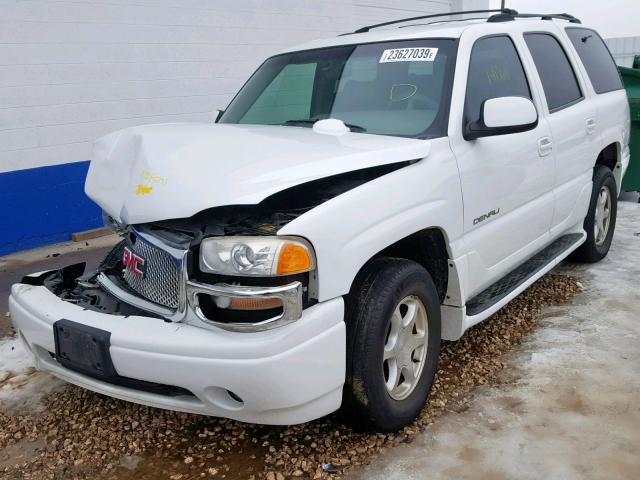 1GKEK63U21J171091 - 2001 GMC DENALI WHITE photo 2