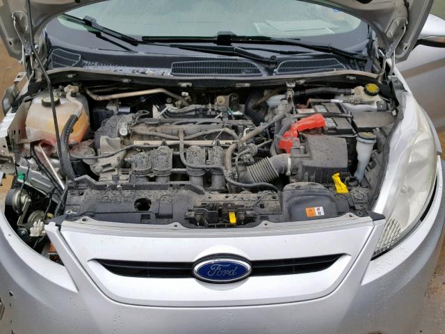 3FADP4FJXCM171673 - 2012 FORD FIESTA SES SILVER photo 7