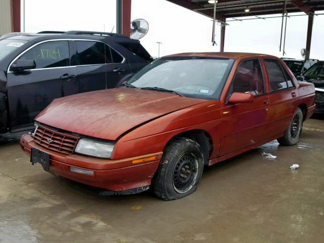 1G1LD5543TY102563 - 1996 CHEVROLET CORSICA RED photo 10