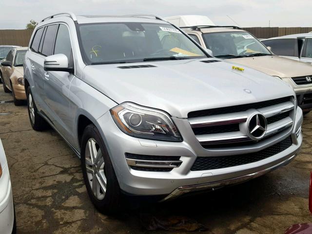 4JGDF6EE8FA465907 - 2015 MERCEDES-BENZ GL 450 4MA SILVER photo 1