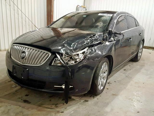 1G4GH5E3XCF375446 - 2012 BUICK LACROSSE P BLACK photo 2