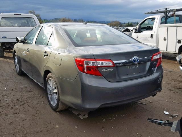 4T1BD1FK8CU028519 - 2012 TOYOTA CAMRY HYBR GREEN photo 3