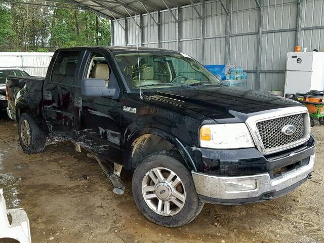 1FTPW14555KD60627 - 2005 FORD F150 SUPER BLACK photo 1