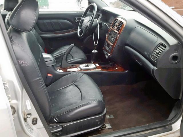 KMHWF35H84A010960 - 2004 HYUNDAI SONATA GLS Сұр фото 5