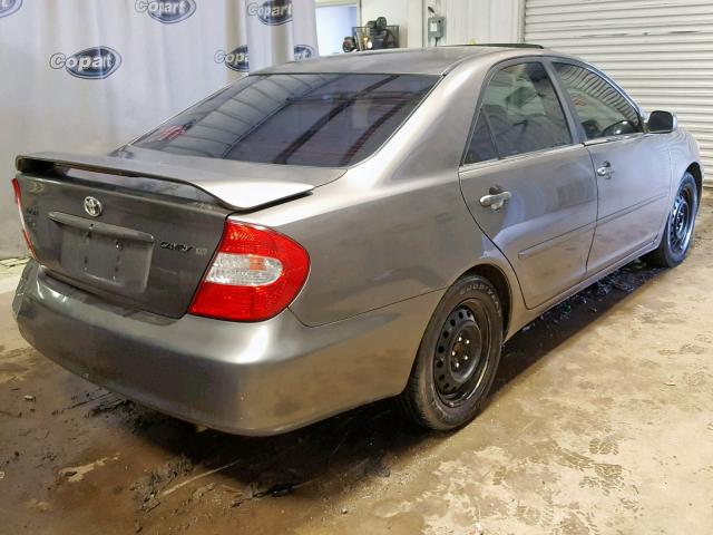 4T1BE32K04U839523 - 2004 TOYOTA CAMRY LE 灰色 照片 4