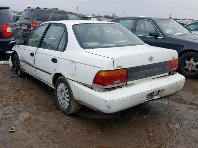 2T1AE09B2RC065963 - 1994 TOYOTA COROLLA LE WHITE photo 3