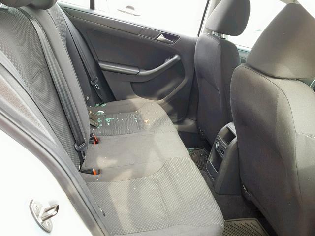 3VW2K7AJXDM411991 - 2013 VOLKSWAGEN JETTA BASE 银色 照片 6