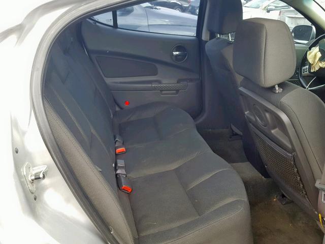 2G2WS522341312795 - 2004 PONTIAC GRAND PRIX SILVER photo 6