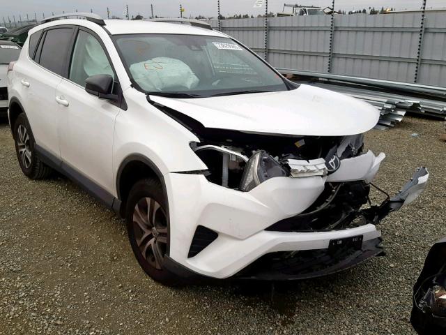 2T3ZFREV8HW370649 - 2017 TOYOTA RAV4 LE WHITE photo 1