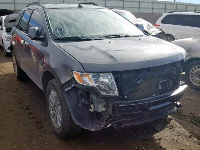 2FMDK4KC2ABB45661 - 2010 FORD EDGE LIMIT GRAY photo 1