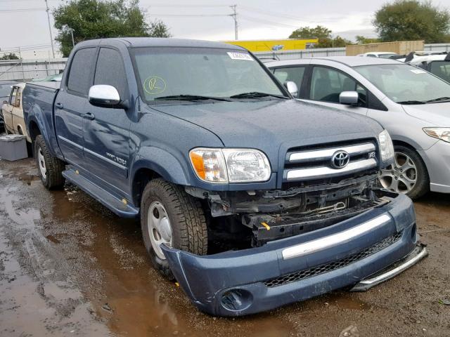 5TBET341X6S521324 - 2006 TOYOTA TUNDRA DOU BLUE photo 1