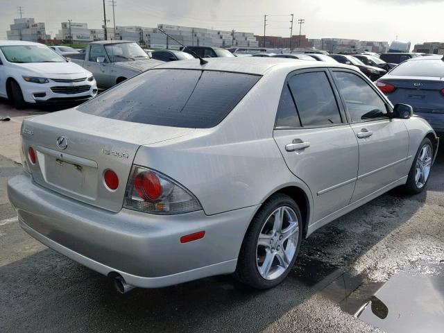 JTHBD182010020113 - 2001 LEXUS IS 300 SILVER photo 4