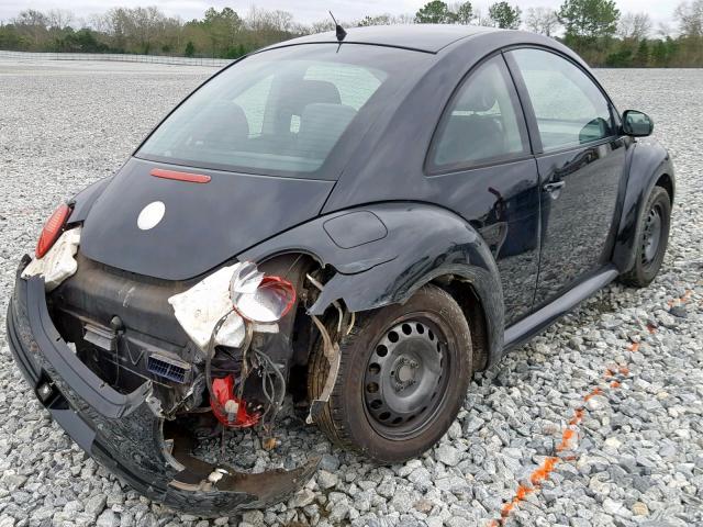3VWBK31C95M417065 - 2005 VOLKSWAGEN NEW BEETLE Schwarz Foto 4