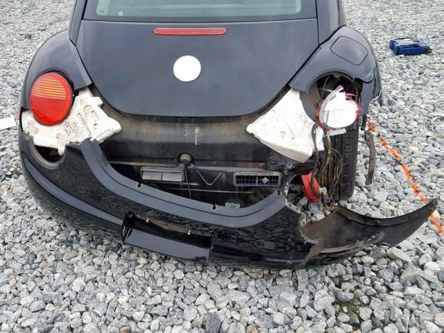 3VWBK31C95M417065 - 2005 VOLKSWAGEN NEW BEETLE Schwarz Foto 9