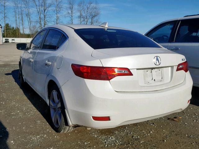 19VDE1F3XEE002176 - 2014 ACURA ILX 20 WHITE photo 3