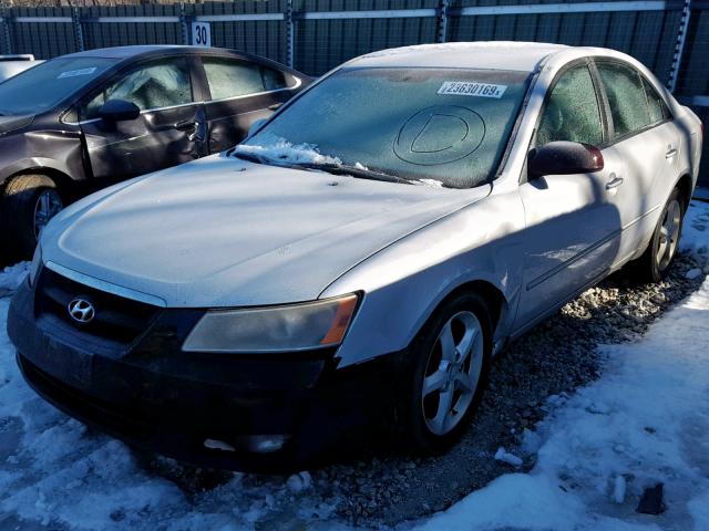 5NPEU46F97H243915 - 2007 HYUNDAI SONATA SE GRAY photo 2