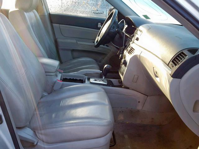 5NPEU46F97H243915 - 2007 HYUNDAI SONATA SE GRAY photo 5