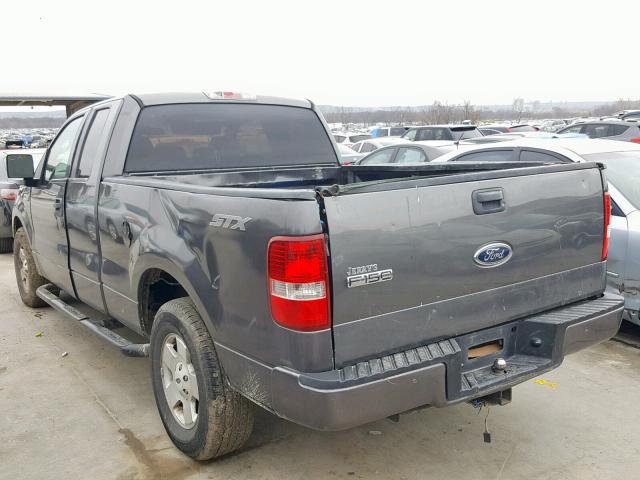 1FTRX12W45NA09515 - 2005 FORD F150 GRAY photo 3