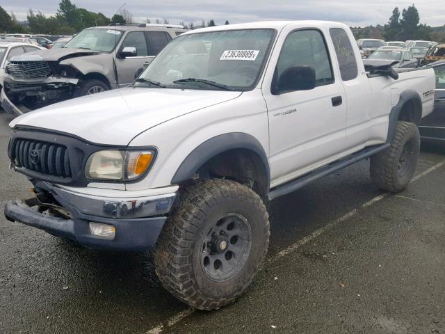 5TEWN72N24Z367453 - 2004 TOYOTA TACOMA XTR 白色 照片 2