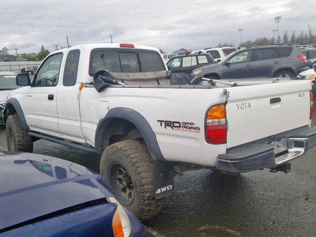 5TEWN72N24Z367453 - 2004 TOYOTA TACOMA XTR 白色 照片 3