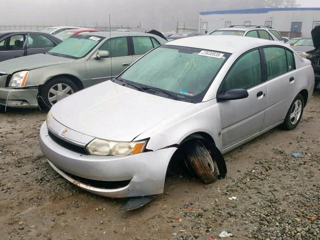1G8AG52F54Z161230 - 2004 SATURN ION LEVEL SILVER photo 2