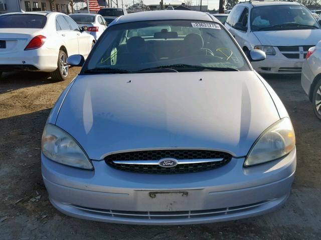 1FAFP55253A220333 - 2003 FORD TAURUS SES SILVER photo 9