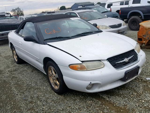 3C3EL55H5XT571302 - 1999 CHRYSLER SEBRING JX WHITE photo 1