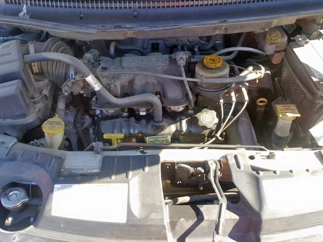 1D4GP24383B309916 - 2003 DODGE GRAND CARA SILVER photo 7