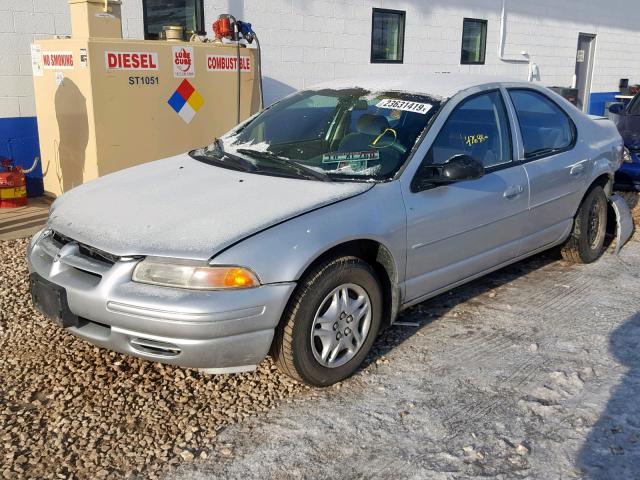 1B3EJ46X5YN160227 - 2000 DODGE STRATUS SE GRAY photo 2