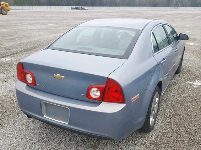 1G1ZH57B69F157751 - 2009 CHEVROLET MALIBU 1LT 蓝色 照片 4