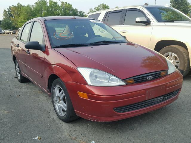 1FAFP33P0YW228949 - 2000 FORD FOCUS LX RED photo 1