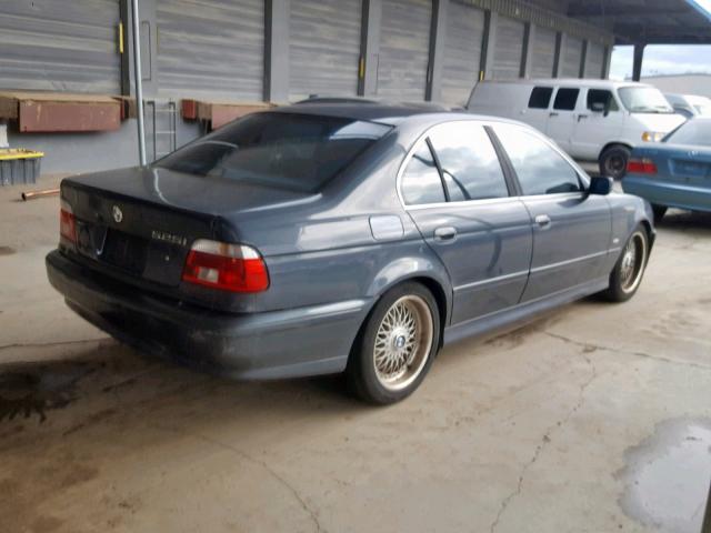 WBADT43401GF56090 - 2001 BMW 5 SERIES GRAY photo 4