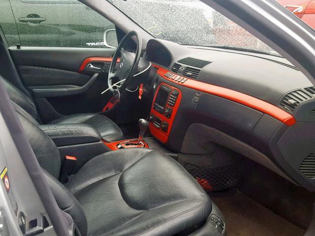 WDBNG75JXYA132473 - 2000 MERCEDES-BENZ S 500 银色 照片 5