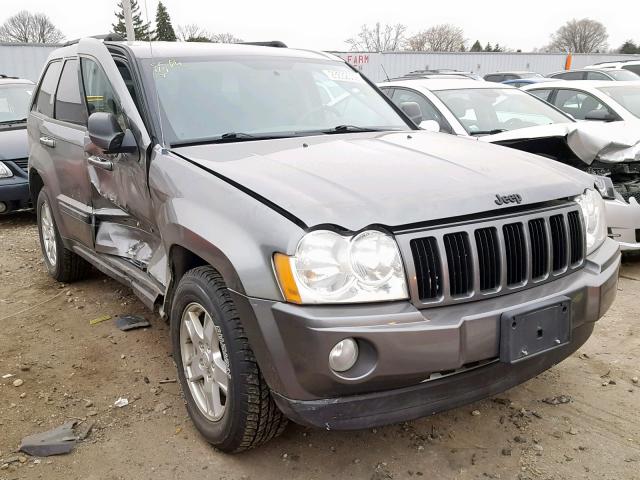 1J8GR48K47C645673 - 2007 JEEP GRAND CHER GRAY photo 1