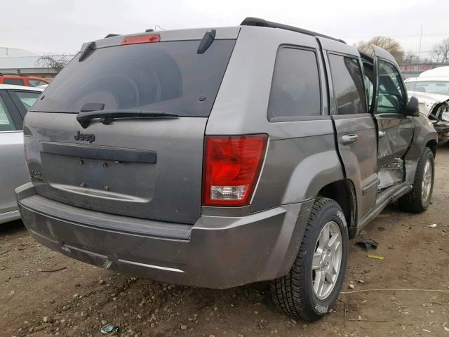 1J8GR48K47C645673 - 2007 JEEP GRAND CHER GRAY photo 4