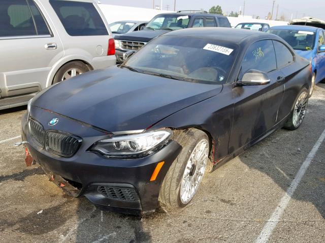 WBA1J9C58FV371140 - 2015 BMW M235XI BLACK photo 2