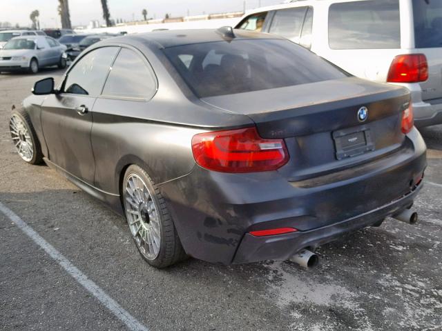 WBA1J9C58FV371140 - 2015 BMW M235XI BLACK photo 3