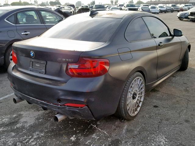 WBA1J9C58FV371140 - 2015 BMW M235XI BLACK photo 4