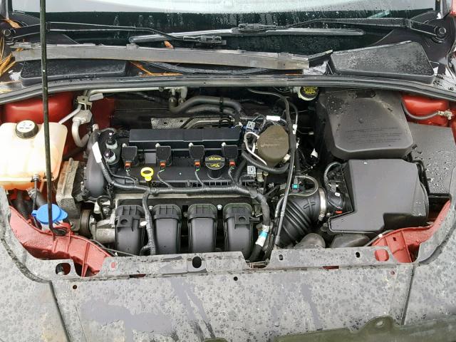 1FADP3F22DL330062 - 2013 FORD FOCUS SE წითელი ფოტო 7