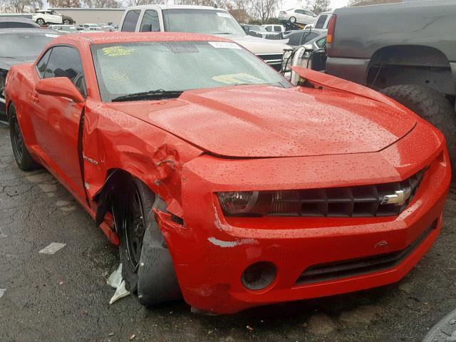 2G1FA1E30C9190983 - 2012 CHEVROLET CAMARO LS RED photo 1