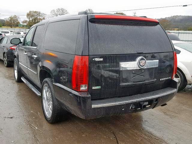 1GYS4HEFXBR165538 - 2011 CADILLAC ESCALADE E BLACK photo 3