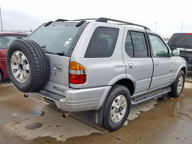 4S6CK58W4X4411145 - 1999 HONDA PASSPORT E SILVER photo 4