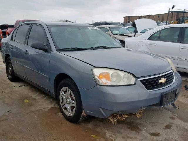 1G1ZS58F57F240717 - 2007 CHEVROLET MALIBU LS BLUE photo 1
