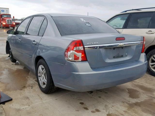 1G1ZS58F57F240717 - 2007 CHEVROLET MALIBU LS BLUE photo 3
