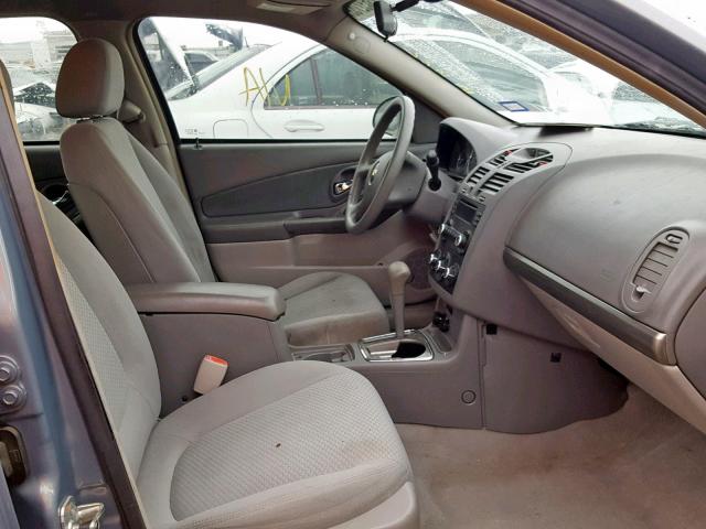 1G1ZS58F57F240717 - 2007 CHEVROLET MALIBU LS BLUE photo 5