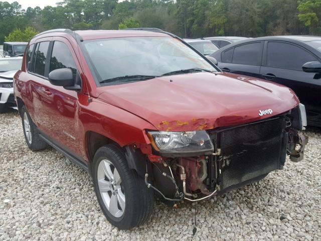 1C4NJCBA6GD792037 - 2016 JEEP COMPASS SP ბურგუნდია ფოტო 1