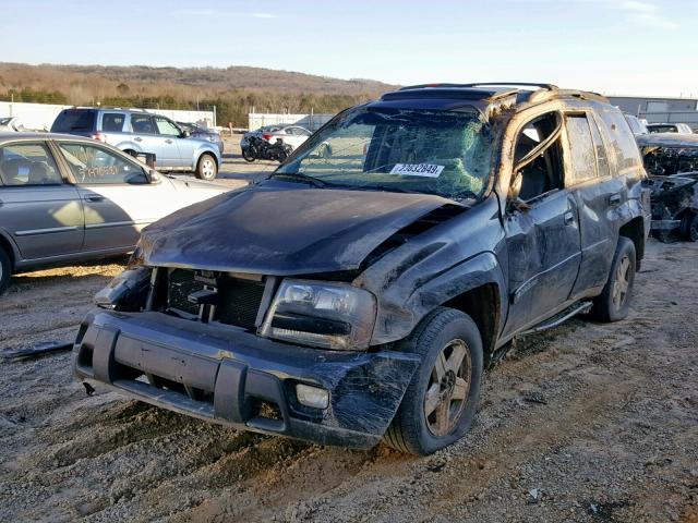 1GNDT13S622305495 - 2002 CHEVROLET TRAILBLAZE 黑色 照片 2